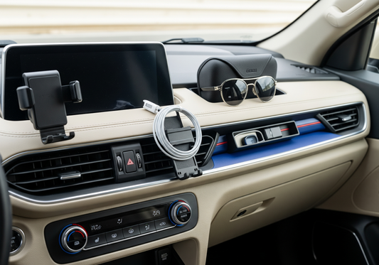Keeping Your Dashboard Area Organized With Phone Holders