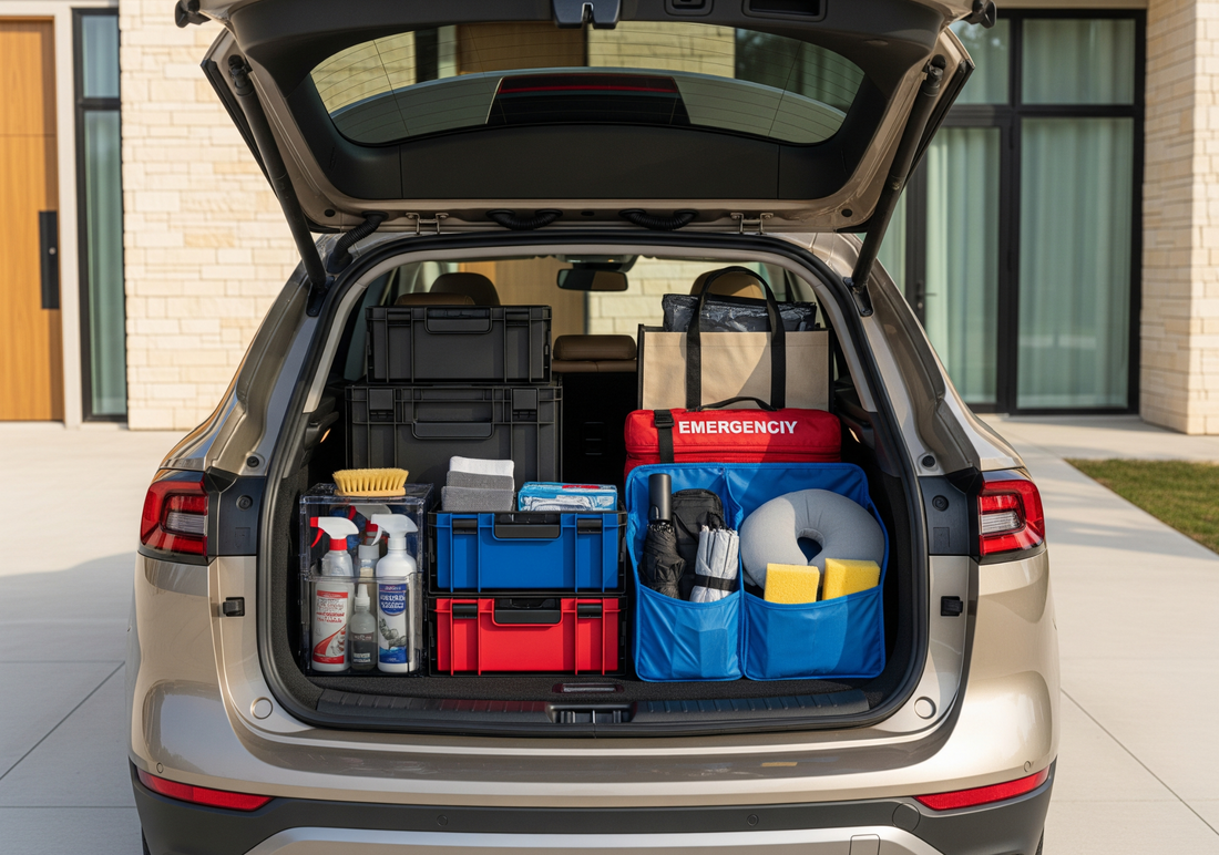 Organizing the Car Trunk for Daily Use