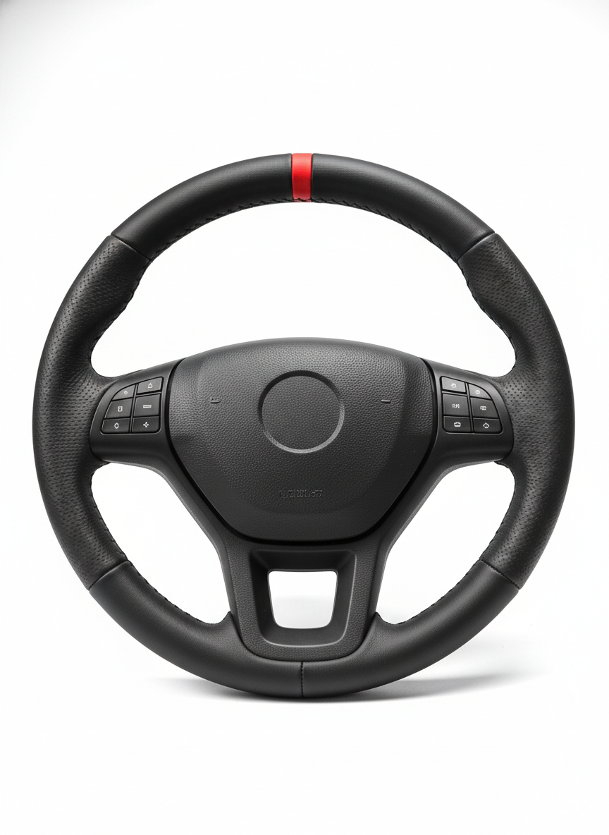 Accent Stripe Steering Wheel Cover