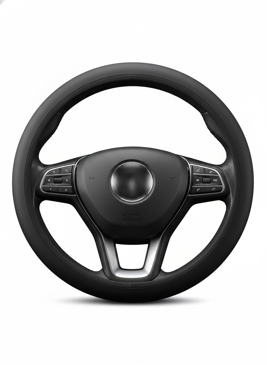 Matte Finish Steering Wheel Cover